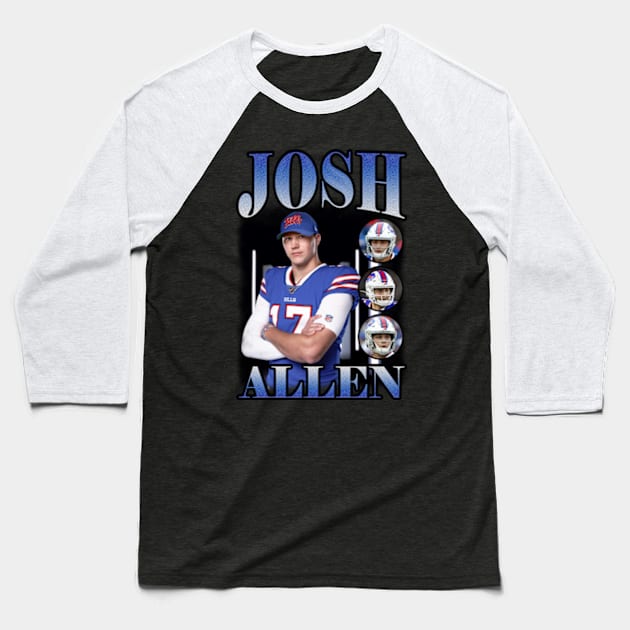 BOOTLEG JOSH ALLEN VOL 4 Baseball T-Shirt by hackercyberattackactivity